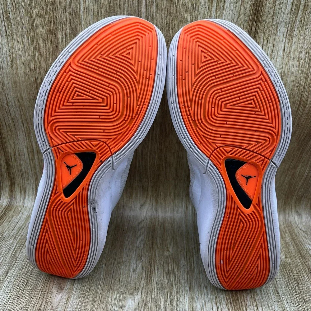 Nike Air Jordan Luka 1 Safari Men's Size 14 White Orange Sneakers DN1772-108